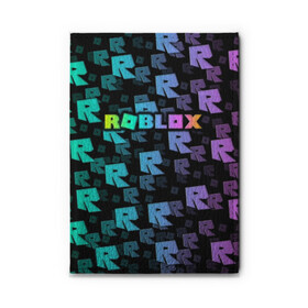Обложка для автодокументов с принтом Roblox в Тюмени, натуральная кожа |  размер 19,9*13 см; внутри 4 больших “конверта” для документов и один маленький отдел — туда идеально встанут права | roblox   массовая многопользовательская онлайн игра