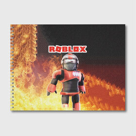 Альбом для рисования с принтом Roblox в Тюмени, 100% бумага
 | матовая бумага, плотность 200 мг. | roblox   массовая многопользовательская онлайн игра