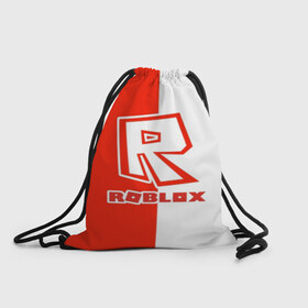 Рюкзак-мешок 3D с принтом Roblox в Тюмени, 100% полиэстер | плотность ткани — 200 г/м2, размер — 35 х 45 см; лямки — толстые шнурки, застежка на шнуровке, без карманов и подкладки | 