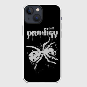 Чехол для iPhone 13 mini с принтом The Prodigy логотип в Тюмени,  |  | 2019 | album | art | break | dance | logo | music | prodigy | брейк | граффити | группа | заставка | лого | логотип | музыка | муравей | новый альбом | обложка альбома | продиджи