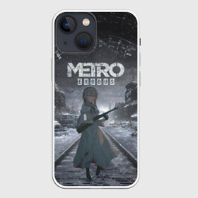 Чехол для iPhone 13 mini с принтом Metro Exodus Аниме в Тюмени,  |  | 2034 | metro | metro 2033 | аниме | аниме девушка | аниме сталкер | девушка | девушка сталкер | игра | игры | метро | метро 2033 | метро 2034 | метро аниме | метро эксодус | москва | сталкер