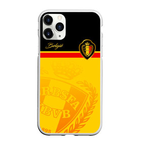 Чехол для iPhone 11 Pro матовый с принтом Бельгия в Тюмени, Силикон |  | belgie | belgien | belgique | belgium | diables rouges | rode duivels | бельгийская сборная | бельгия | красные дьяволы | сборная бельгии | сборная бельгии по футболу | форма