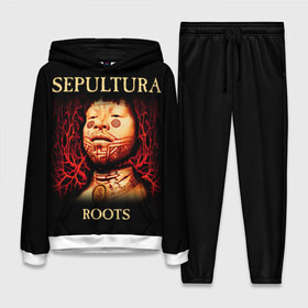 Женский костюм 3D (с толстовкой) с принтом Sepultura в Тюмени,  |  | sepultura | грув метал | группы | дэт метал | метал | музыка | рок | трэш метал