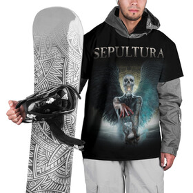 Накидка на куртку 3D с принтом Sepultura в Тюмени, 100% полиэстер |  | Тематика изображения на принте: sepultura | грув метал | группы | дэт метал | метал | музыка | рок | трэш метал