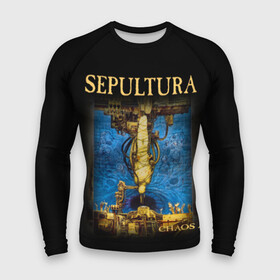 Мужской рашгард 3D с принтом Sepultura в Тюмени,  |  | sepultura | грув метал | группы | дэт метал | метал | музыка | рок | трэш метал