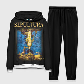 Мужской костюм 3D (с толстовкой) с принтом Sepultura в Тюмени,  |  | sepultura | грув метал | группы | дэт метал | метал | музыка | рок | трэш метал