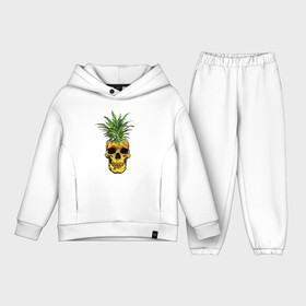 Детский костюм хлопок Oversize с принтом Ананас в Тюмени,  |  | cool | creative | design | fruit | green | hype | new york | pineapple | skull | summer | supreme | vanguard | vegan | авангард | ананас | дизайн | зеленый | креатив | круто | лето | фрукт | хайп | череп