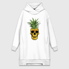 Платье-худи хлопок с принтом Ананас в Тюмени,  |  | cool | creative | design | fruit | green | hype | new york | pineapple | skull | summer | supreme | vanguard | vegan | авангард | ананас | дизайн | зеленый | креатив | круто | лето | фрукт | хайп | череп