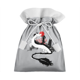 Подарочный 3D мешок с принтом Унесённые призраками в Тюмени, 100% полиэстер | Размер: 29*39 см | Тематика изображения на принте: аниме | безликий | сэн и таинственное исчезновение тихиро | унесённые призраками | хаку | хаяо миядзаки