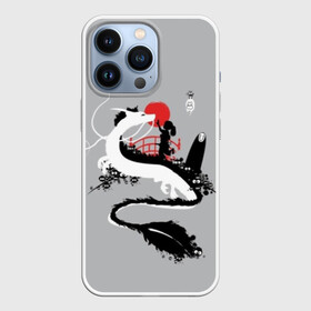 Чехол для iPhone 13 Pro с принтом Тихиро гладит Хаку в Тюмени,  |  | Тематика изображения на принте: аниме | безликий | сэн и таинственное исчезновение тихиро | унесённые призраками | хаку | хаяо миядзаки