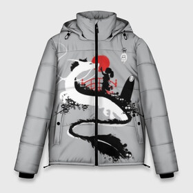 Мужская зимняя куртка 3D с принтом Унесённые призраками в Тюмени, верх — 100% полиэстер; подкладка — 100% полиэстер; утеплитель — 100% полиэстер | длина ниже бедра, свободный силуэт Оверсайз. Есть воротник-стойка, отстегивающийся капюшон и ветрозащитная планка. 

Боковые карманы с листочкой на кнопках и внутренний карман на молнии. | аниме | безликий | сэн и таинственное исчезновение тихиро | унесённые призраками | хаку | хаяо миядзаки
