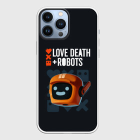 Чехол для iPhone 13 Pro Max с принтом Love, Death  Robots в Тюмени,  |  | Тематика изображения на принте: cartoon | death | fantasy | heavy | horror | metal | miller | netflix | robots | tim | witness | любовь | миллер | мультфильм | робот | роботы | тим | ужасы | фэнтези