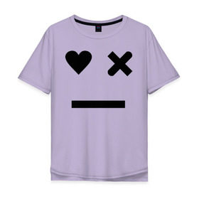 Мужская футболка хлопок Oversize с принтом Любовь, смерть и роботы в Тюмени, 100% хлопок | свободный крой, круглый ворот, “спинка” длиннее передней части | death | robots