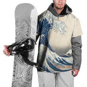 Накидка на куртку 3D с принтом Большая волна в Канагаве в Тюмени, 100% полиэстер |  | Тематика изображения на принте: арт | большая волна | в канагаве | гравюра | искусство | канагава | кацусики хокусай | япония