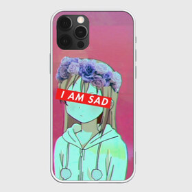 Чехол для iPhone 12 Pro Max с принтом Sadness в Тюмени, Силикон |  | anime | cartoon | girl | girls | sad | sadness | trend | vaporwave | аниме | грусть | девушки | мультики | мультфильмы | тренды