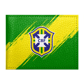 Обложка для студенческого билета с принтом Бразилия в Тюмени, натуральная кожа | Размер: 11*8 см; Печать на всей внешней стороне | brasil | brazil | бразилия | бразильская сборная | сборная бразилии | сборная бразилии по футболу | сборные | форма | футбол | футбольные сборные | чемпиона | чемпионат мира