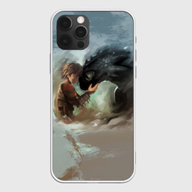 Чехол для iPhone 12 Pro Max с принтом Верные друзья в Тюмени, Силикон |  | dragon | how | to train | your | астрид | беззубик | викинги | всадник | дракон | как | ночная | олух | приручить | фурия | фэнтези
