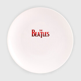 Тарелка с принтом The Beatles  в Тюмени, фарфор | диаметр - 210 мм
диаметр для нанесения принта - 120 мм | битлз | британская | группа | джон леннон | джордж харрисон | ливерпуль | пол маккартни | ринго старр | рок