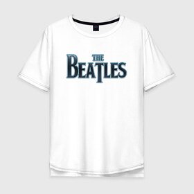 Мужская футболка хлопок Oversize с принтом The Beatles в Тюмени, 100% хлопок | свободный крой, круглый ворот, “спинка” длиннее передней части | битлз | британская | группа | джон леннон | джордж харрисон | ливерпуль | пол маккартни | ринго старр | рок