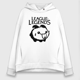 Женское худи Oversize хлопок с принтом League of Legends в Тюмени, френч-терри — 70% хлопок, 30% полиэстер. Мягкий теплый начес внутри —100% хлопок | боковые карманы, эластичные манжеты и нижняя кромка, капюшон на магнитной кнопке | league of legends | lol | азир | акали | алистар | амуму | анивия | ари | атрокс | воин | вуконг | гарен | лига легенд | лига оф легенд | лол | маг | поддержка | стрелок | танк