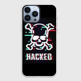 Чехол для iPhone 13 Pro Max с принтом Pirate sign в Тюмени,  |  | attack | bones | glitch | hacked | hacker | pirate | sign | skull | symbol | text | warning | атака | взломанный | глюк | знак | кости | пиратский | предупреждение | символ | текст | хакер | череп