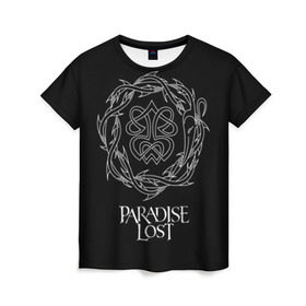 Женская футболка 3D с принтом Paradise Lost в Тюмени, 100% полиэфир ( синтетическое хлопкоподобное полотно) | прямой крой, круглый вырез горловины, длина до линии бедер | metal | paradise lost | готик метал | готик рок | группы | дум метал | дэт дум | метал | музыка | рок