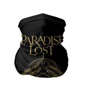 Бандана-труба 3D с принтом Paradise Lost в Тюмени, 100% полиэстер, ткань с особыми свойствами — Activecool | плотность 150‒180 г/м2; хорошо тянется, но сохраняет форму | Тематика изображения на принте: metal | paradise lost | готик метал | готик рок | группы | дум метал | дэт дум | метал | музыка | рок