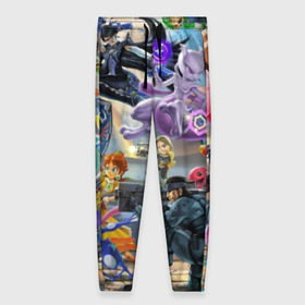 Женские брюки 3D с принтом Super Smash Bros ultimate в Тюмени, полиэстер 100% | прямой крой, два кармана без застежек по бокам, с мягкой трикотажной резинкой на поясе и по низу штанин. В поясе для дополнительного комфорта — широкие завязки | Тематика изображения на принте: game | mario | nintendo | nintendo all star | pikachu | pokemon | super smash bros | ultimate | джиглипафф | донки конг | зельда | игры | линк | марио | нинтендо | пикачу | покемоны | эш