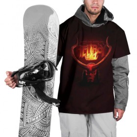 Накидка на куртку 3D с принтом Hellboy Aquarell в Тюмени, 100% полиэстер |  | Тематика изображения на принте: art | hell boy | hellboy | арт | хел бой | хелл бой | хеллбой | хэлл бой | хэллбой