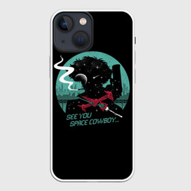 Чехол для iPhone 13 mini с принтом Ковбой Бибоп в Тюмени,  |  | anime | cowboy bebop | space cowboy | айн | аниме | джет блэк | ковбой | ковбой бибоп | космический | космос | манга | спайк шпигель | фэй валентайн | эдвард