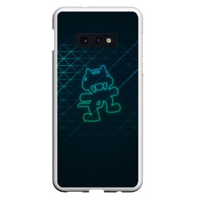 Чехол для Samsung S10E с принтом Monstercat в Тюмени, Силикон | Область печати: задняя сторона чехла, без боковых панелей | monstercat | клуб | клубная музыка | кот | котенок | кошка | лейбл | монстар | монстар кет | монстер | музыка | танцевальная музыка | электронная | электронная музыка