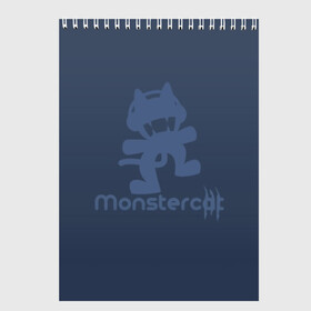 Скетчбук с принтом Monstercat в Тюмени, 100% бумага
 | 48 листов, плотность листов — 100 г/м2, плотность картонной обложки — 250 г/м2. Листы скреплены сверху удобной пружинной спиралью | monstercat | клуб | клубная музыка | кот | котенок | кошка | лейбл | монстар | монстар кет | монстер | музыка | танцевальная музыка | электронная | электронная музыка