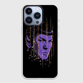 Чехол для iPhone 13 Pro с принтом Спок в Тюмени,  |  | spock | star fleet | star trek | uss enterprise | академия звёздного флота | дискавери | звёздный путь | звёздный флот | кино | космический корабль | космос | спок | стар трек | энтерпрайз