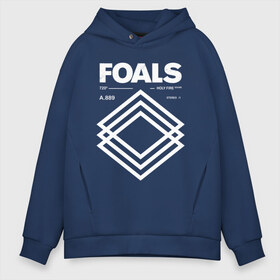 Мужское худи Oversize хлопок с принтом Foals в Тюмени, френч-терри — 70% хлопок, 30% полиэстер. Мягкий теплый начес внутри —100% хлопок | боковые карманы, эластичные манжеты и нижняя кромка, капюшон на магнитной кнопке | foals | yannis philippakis | группы | дэнс панк | инди | мат рок | музыка | рок | фоалз | яннис филиппакис