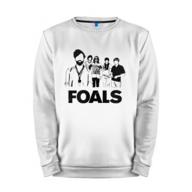 Мужской свитшот хлопок с принтом Foals в Тюмени, 100% хлопок |  | foals | yannis philippakis | группы | дэнс панк | инди | мат рок | музыка | рок | фоалз | яннис филиппакис