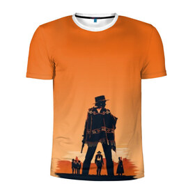 Мужская футболка 3D спортивная с принтом Назад в будущее в Тюмени, 100% полиэстер с улучшенными характеристиками | приталенный силуэт, круглая горловина, широкие плечи, сужается к линии бедра | back to the future | марти