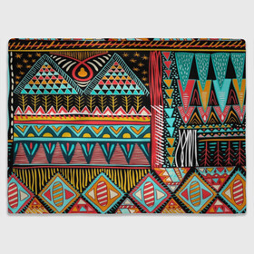 Плед 3D с принтом Африканский стиль  в Тюмени, 100% полиэстер | закругленные углы, все края обработаны. Ткань не мнется и не растягивается | africa | african | pattern | style | trend | африка | африканский стиль | геометрия | мода | орнамент | паттерн | стиль | тренд