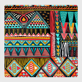 Магнитный плакат 3Х3 с принтом Африканский стиль  в Тюмени, Полимерный материал с магнитным слоем | 9 деталей размером 9*9 см | africa | african | pattern | style | trend | африка | африканский стиль | геометрия | мода | орнамент | паттерн | стиль | тренд