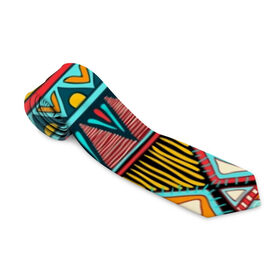 Галстук 3D с принтом Африканский стиль в Тюмени, 100% полиэстер | Длина 148 см; Плотность 150-180 г/м2 | africa | african | pattern | style | trend | африка | африканский стиль | геометрия | мода | орнамент | паттерн | стиль | тренд