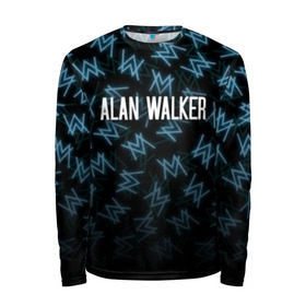 Мужской лонгслив 3D с принтом ALAN WALKER в Тюмени, 100% полиэстер | длинные рукава, круглый вырез горловины, полуприлегающий силуэт | alan walker | alan walker alone. | alan walker faded | alan walker feat | alan walker lonely | алан волкер