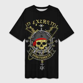 Платье-футболка 3D с принтом In Extremo в Тюмени,  |  | in extremo | inextremo | группы | метал | музыка | рок | фолк метал | хорд рок