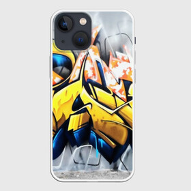 Чехол для iPhone 13 mini с принтом Street art в Тюмени,  |  | grafiti | paint | street art | urban | город | граффити | искусство | кирпичи | краски | рисунки | стена | улицы | уличное искусство