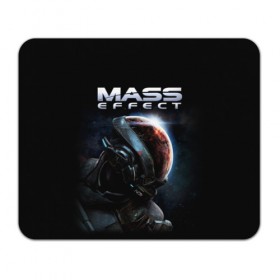 Коврик прямоугольный с принтом Mass Effect в Тюмени, натуральный каучук | размер 230 х 185 мм; запечатка лицевой стороны | andromeda | n7 | игры | компьютерные игры | масс эффект