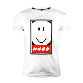 Мужская футболка премиум с принтом Roblox Ruben Sim T-Shirt в Тюмени, 92% хлопок, 8% лайкра | приталенный силуэт, круглый вырез ворота, длина до линии бедра, короткий рукав | Тематика изображения на принте: roblox | roblox t shirt | ruben | ruben sim | sim | t shirt | роблокс | футболка roblox | футболка роблокс