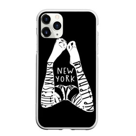 Чехол для iPhone 11 Pro Max матовый с принтом New York в Тюмени, Силикон |  | america | beautiful | black and white | body | city | drawing | figure | font | girl | inscription | legs | new york | perfect | shoes | text | up | америка | бельё | вверх | город | девушка | идеальное | красивая | лежит | н | надпись | ноги | нью йорк |