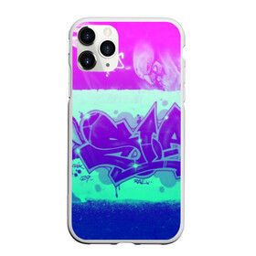 Чехол для iPhone 11 Pro матовый с принтом color neon collection в Тюмени, Силикон |  | grafiti | paint | street art | urban | город | граффити | искусство | кирпичи | краски | рисунки | стена | улицы | уличное искусство