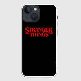 Чехол для iPhone 13 mini с принтом STRANGER THINGS в Тюмени,  |  | 011 | eleven | friends don t lie | netflix | stranger things | демогоргон | нетфликс | одиннадцатая | очень странные дела | сезон 3 | сериалы