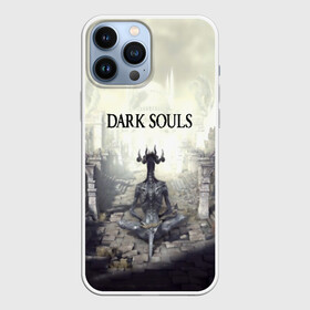 Чехол для iPhone 13 Pro Max с принтом DARK SOULS в Тюмени,  |  | art | artwork | crown | dark soul | dark souls iii | death | digital art | embers | fanatsy | fire | flames | game | mask | skeletons | воин | минимализм | рыцарь | тёмные души