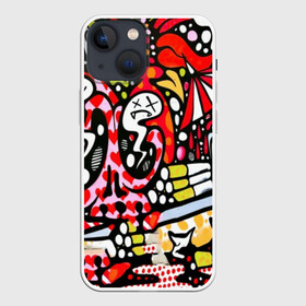 Чехол для iPhone 13 mini с принтом Современное искусство в Тюмени,  |  | felipe pantone | grafiti | paint | street art | urban | город | граффити | искусство | кирпичи | краски | рисунки | стена | улицы | уличное искусство