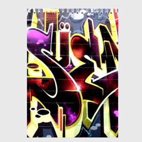 Скетчбук с принтом Graffiti collection 2019 в Тюмени, 100% бумага
 | 48 листов, плотность листов — 100 г/м2, плотность картонной обложки — 250 г/м2. Листы скреплены сверху удобной пружинной спиралью | felipe pantone | grafiti | paint | street art | urban | город | граффити | искусство | кирпичи | краски | рисунки | стена | улицы | уличное искусство